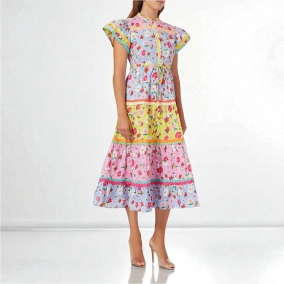 CeliaB Ametrine Midi Dress XS - Picture 1 of 13